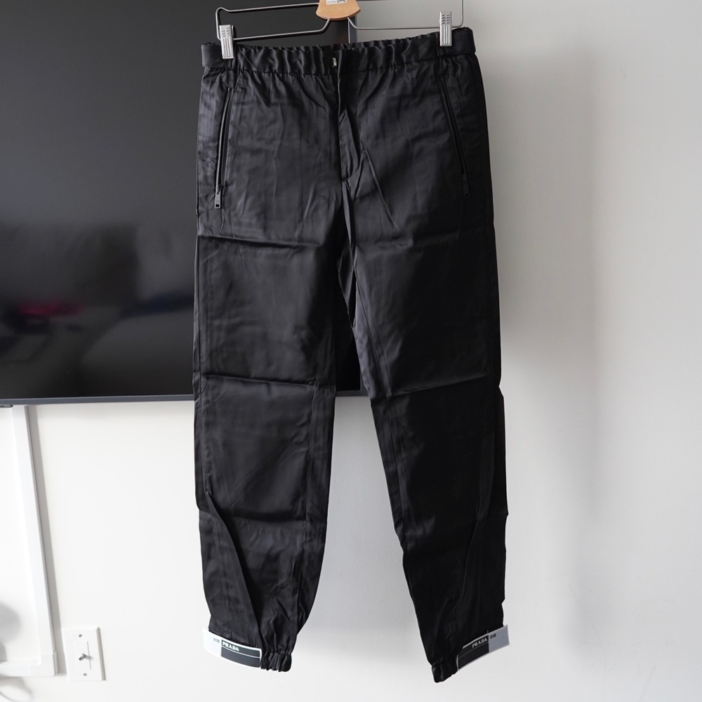 Prada SS18 Velcro Trousers